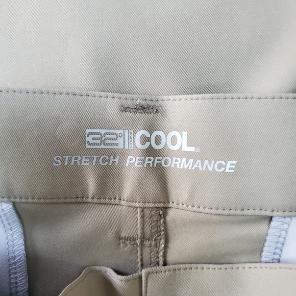 Men’s 32 Degrees Cool Regular Fit Stretch Performan Pant Tan Size 40x29 NWT - Picture 4 of 12